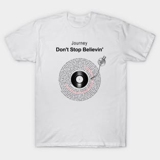 DON'T STOP LYRICS T-Shirt